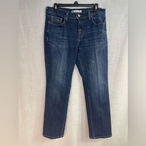 Women’s Levi, 505 straight leg jeans, midrise, zip, fly, size: 30W x30L